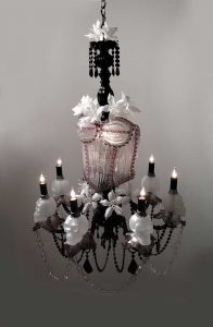 Memento Mori Chandelier Dress